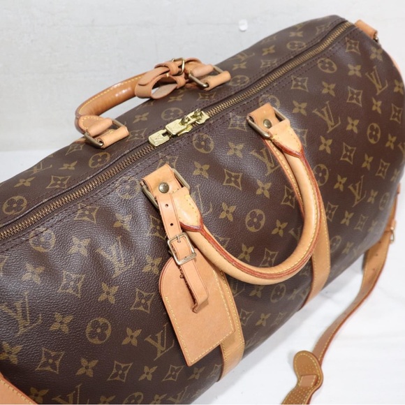 🌹💯Authentic LOuis Vuitton 45 Keepall Bandolier in Monogram🌹 - Picture 2 of 16